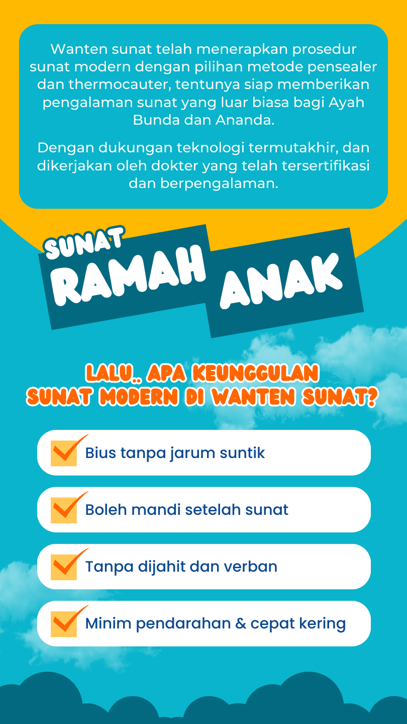 metode sunat pensealer dan thermocauter di Wanten Sunat Cilegon