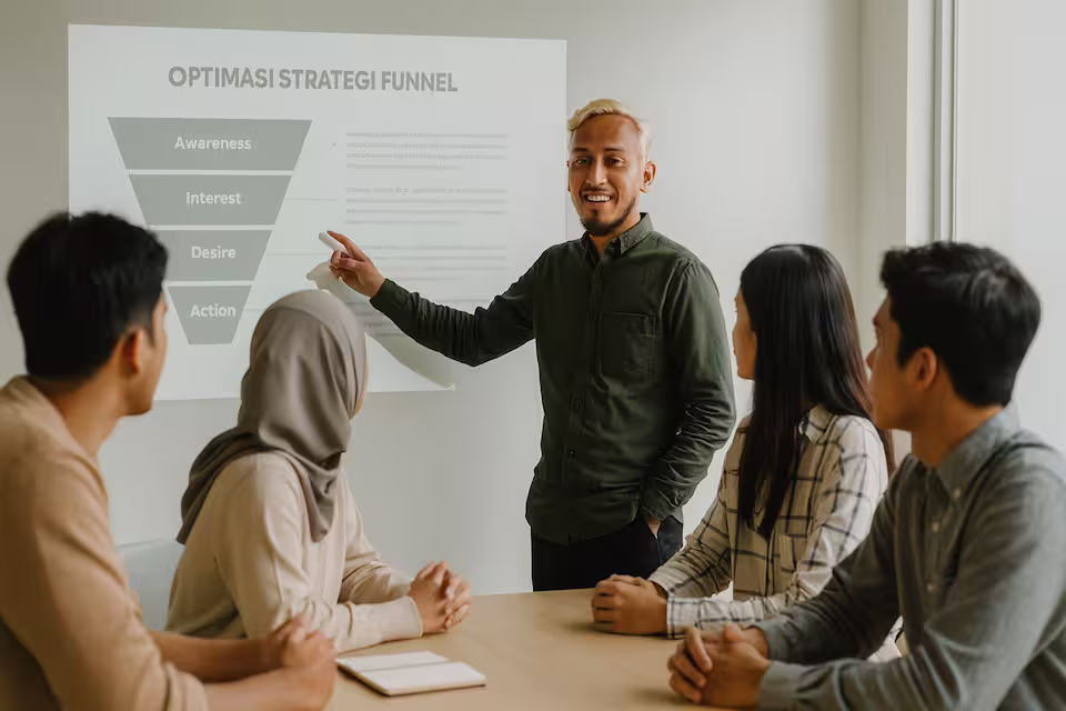 Tim Ultimatoom sedang optimasi kampanye iklan